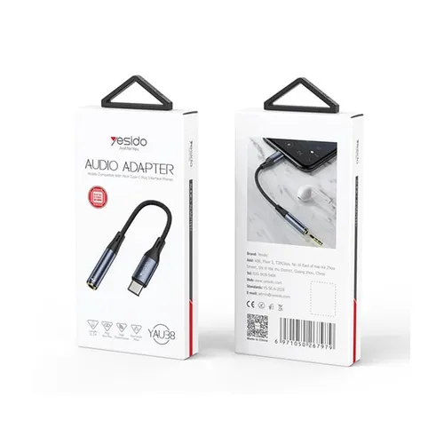 Yesido YAU38 Type-C to 3.5mm Audio Adapter