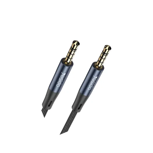 Yesido YAU43 3.5mm to 3.5mm AUX Audio Adapter Cable 1m - Black