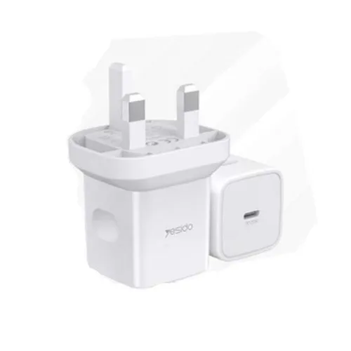 Yesido YC30 PD 20W Type C Fast Charging Power Adapter