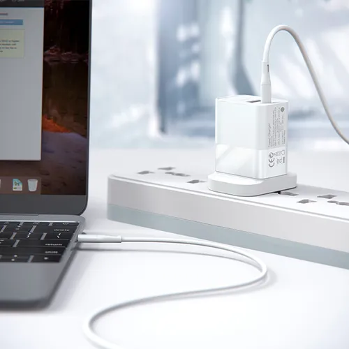 Yesido YC32 PD20W + QC3.0 Dual Ports Fast Charging Power Adapter Wall Charger