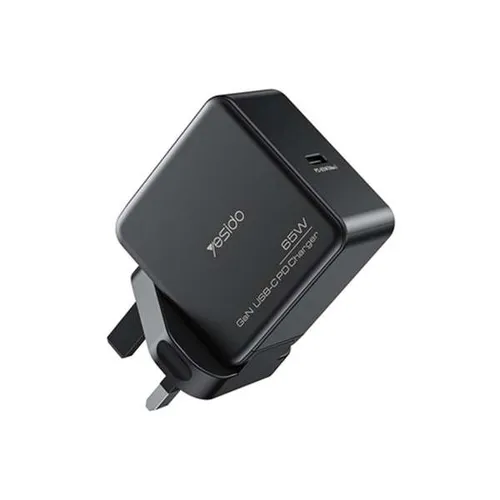 Yesido YC37 Gan 65W Type-C Mini Fast Charging Power Adapter