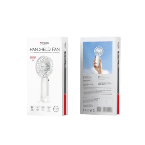 Yesido YF15 Handheld Mini Fan With Phone Holder