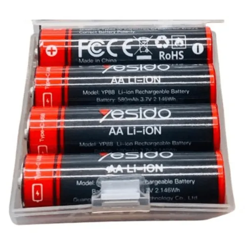 YESIDO YP88 RECHARGEABLE AA-BATTERIS