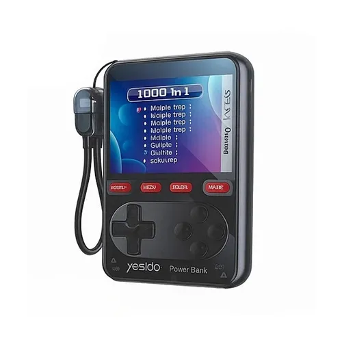 Yesido YPS7 2 in 1 Gaming + Charging Portable Game Console with PD 20W Fast Charger