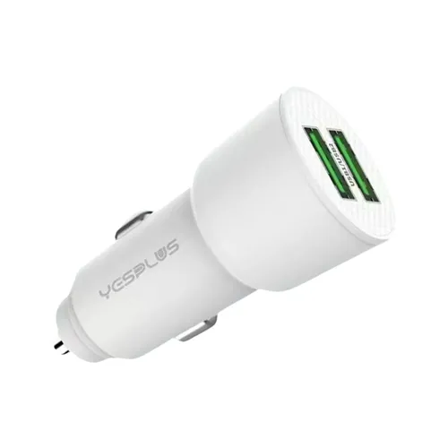 YESPLUS YS-1213 4A Dual USB Port Fast Car Charger