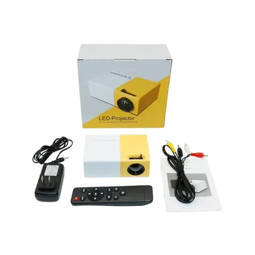 YG300S Mini Portable Remote Control LED Projector