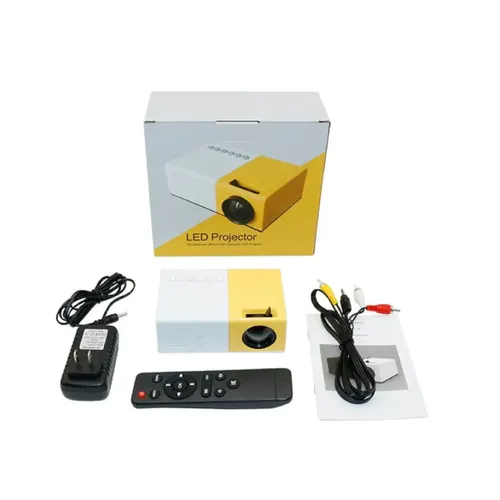 YG300S Yellow Mini Projector