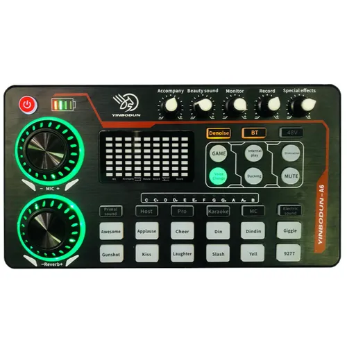 Yinbodun A6 Live Sound Card