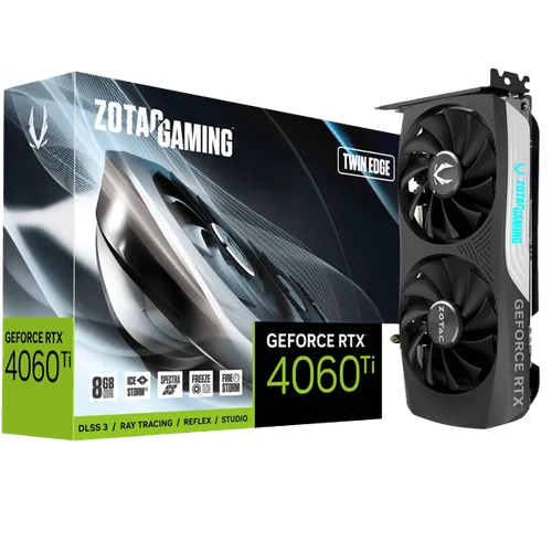 ZOTAC GAMING Geforce RTX 4060 Ti 8GB Twin Edge