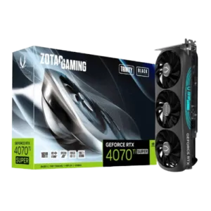 ZOTAC GAMING GeForce RTX 4070 Ti SUPER Trinity Black Edition 16GB GDDR6X Graphics Card