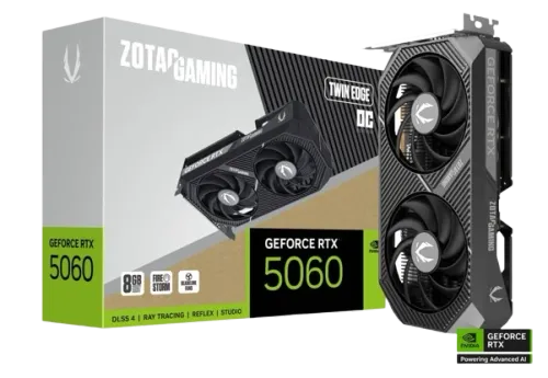 ZOTAC GAMING GeForce RTX 5060 Twin Edge OC 8GB