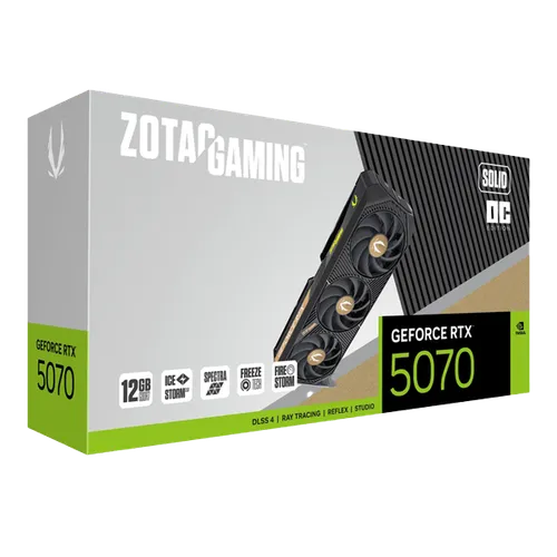 ZOTAC GAMING GeForce RTX 5070 SOLID OC 12GB