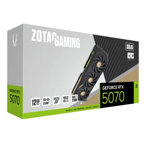 ZOTAC GAMING GeForce RTX 5070 SOLID OC 12GB