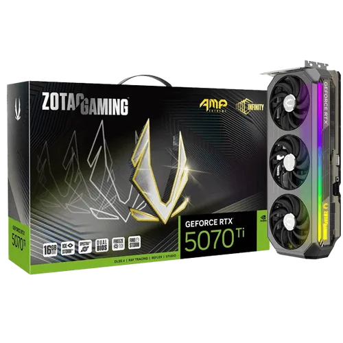 ZOTAC GAMING GeForce RTX 5070 Ti AMP Extreme INFINITY 16GB