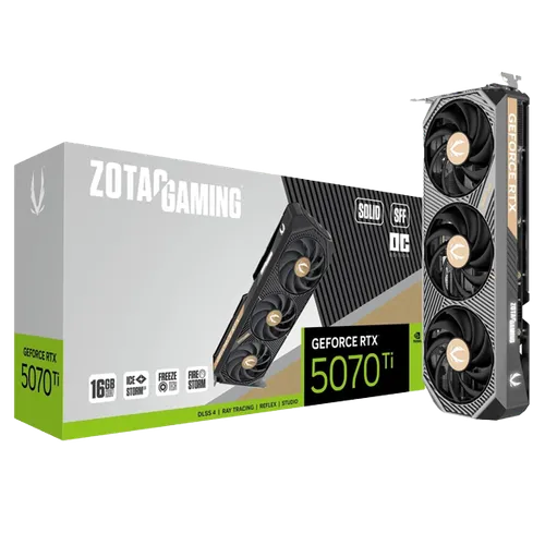 ZOTAC GAMING GeForce RTX 5070 Ti SOLID SFF OC 16GB
