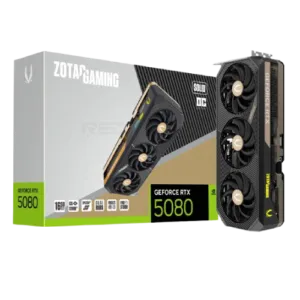 ZOTAC Gaming GeForce RTX 5080 Solid OC 16GB GDDR7X Graphics Card
