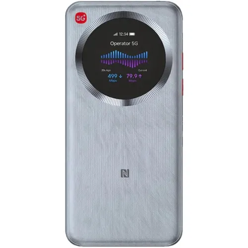ZTE U30 Pro 5G WiFi 6, AX1200, 5000mAh Ultra Battery Portable WiFi Router with Touch Screen